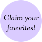 Claim your favorites!