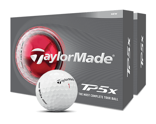TaylorMade TP5x White Double Dozen Golf Balls