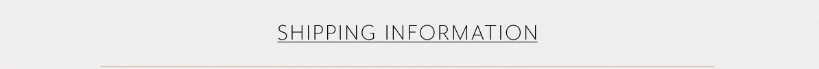 Shipping information.