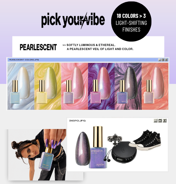 Shop Apres Prismatic Pearlescent Collection