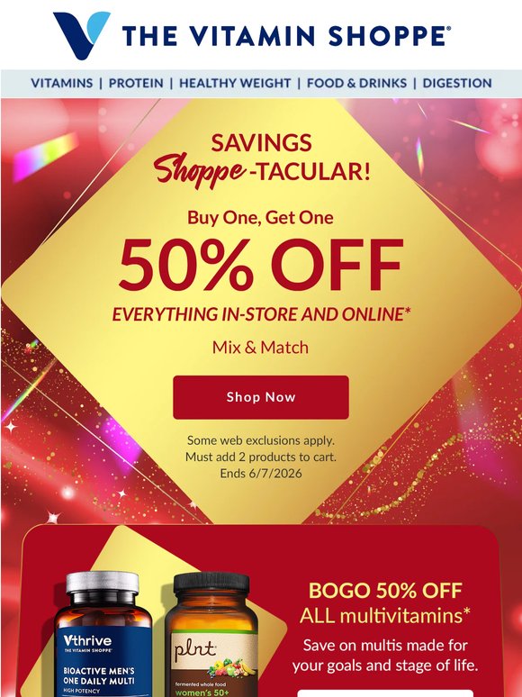 Get to our best BOGO ever