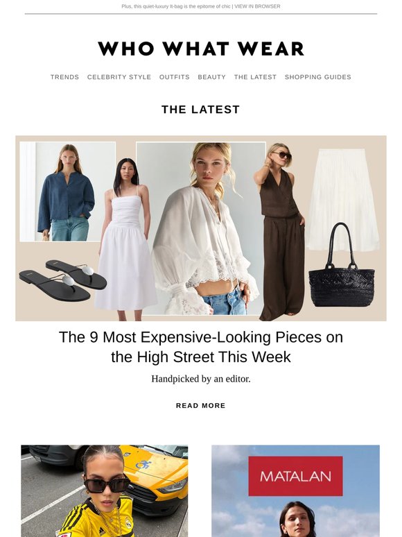 The 9 most expensive-looking pieces on the high street this week
