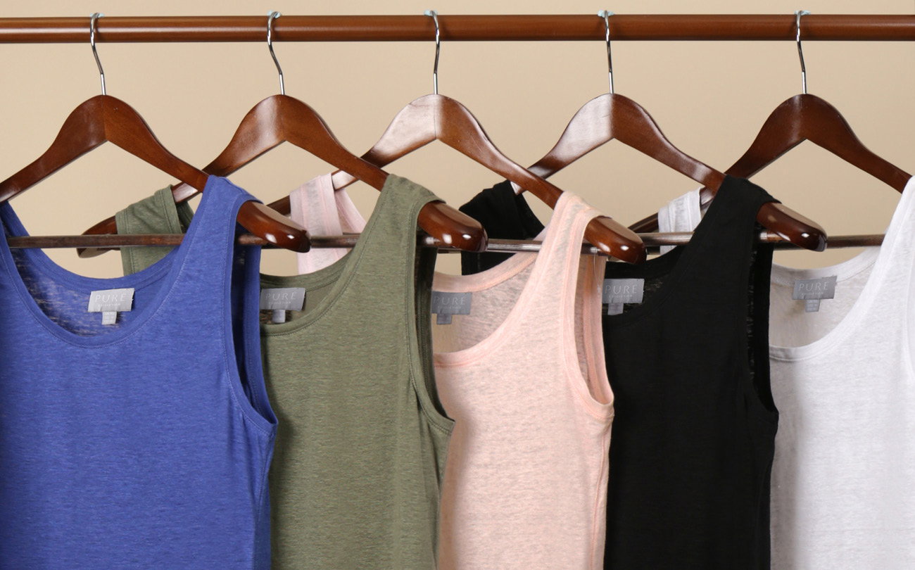 Luxury Linen Jersey Vest