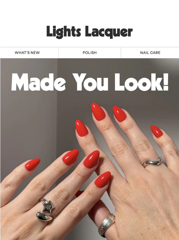 Red nail theory? We believe it.