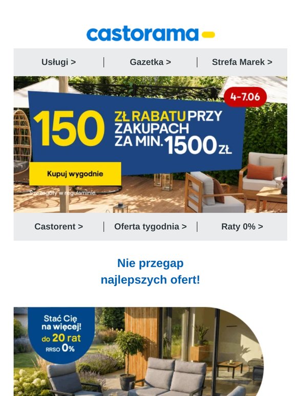 150 zł do wzięcia w rabacie!