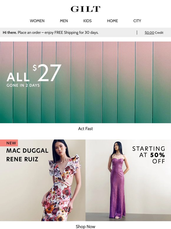 ALL $27 Inside [Gone in 2 Days]