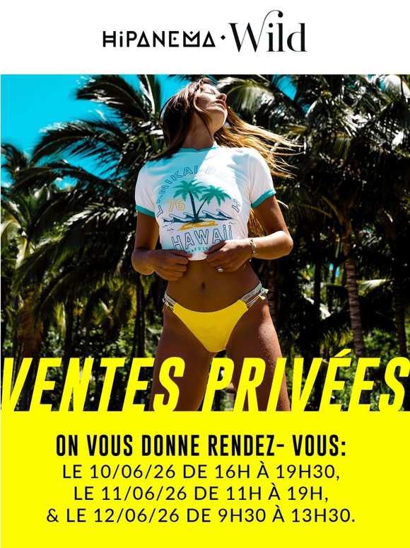 💛📆 SAVE THE DATE | Ventes Privées Exclusive Paris💛