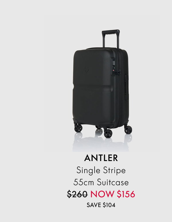 ANTLER Single Stripe 55cm Suitcase