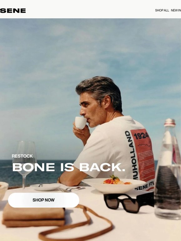 Our Most Popular Styles Have Restocked: Bone, Mulholland Origin, & Patron's Society.