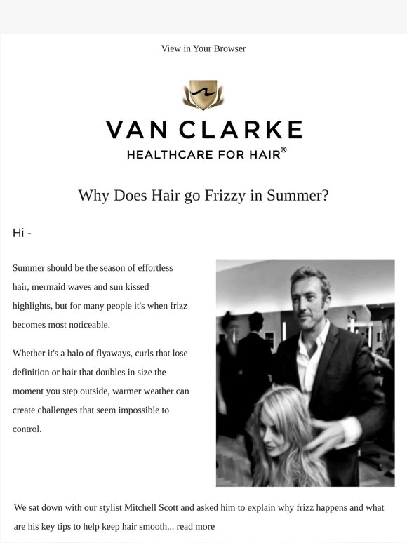 Beat Summer Frizz with Expert Tips
