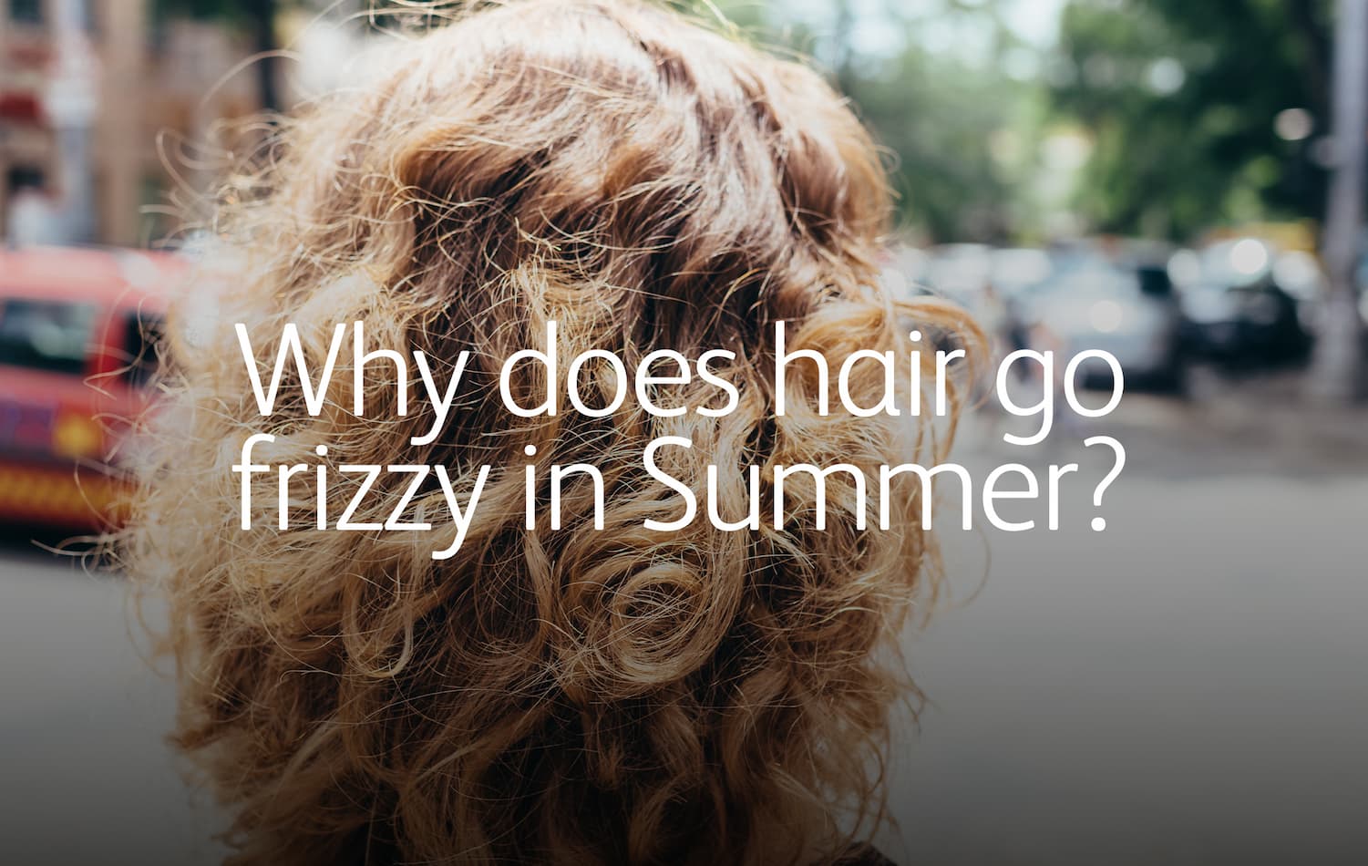 Why does hair go frizzy in summer?