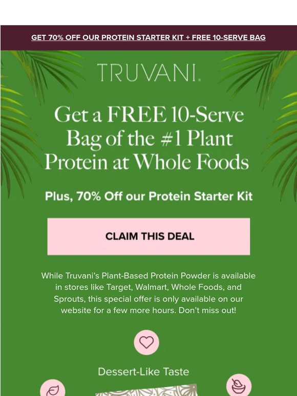 Try The Protein Selling Out At Whole Foods (Free) 🙌🏻