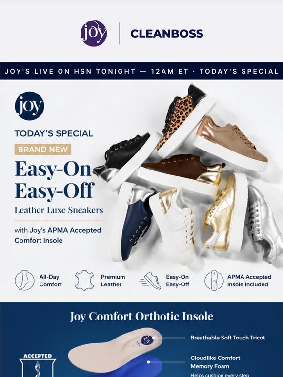 Brand New Today's Special From Joy!