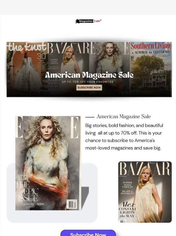 The American Magazine Sale Is Here Don't Miss Out