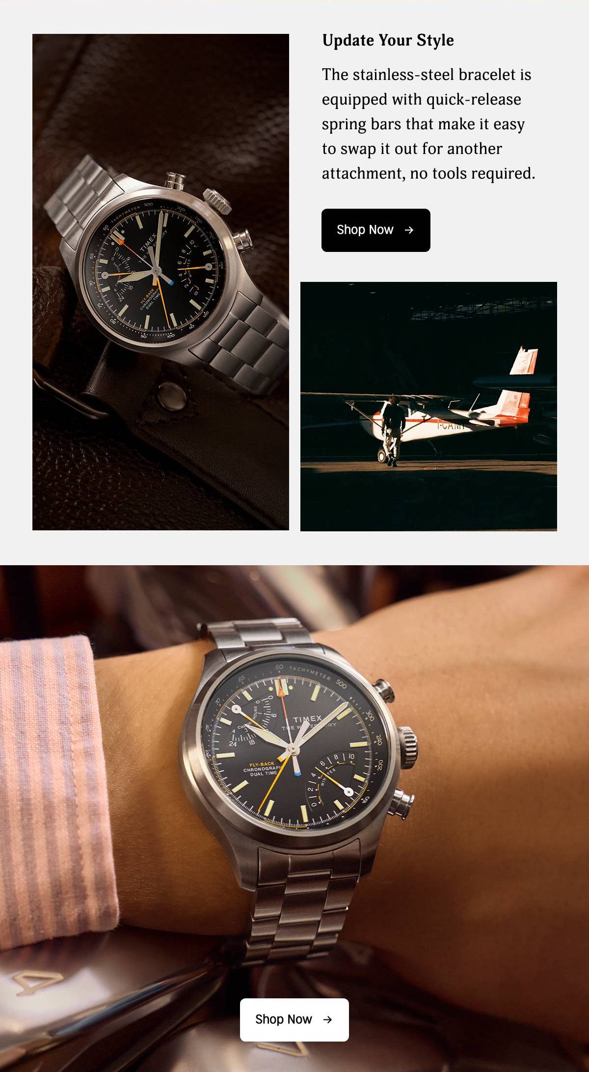 Shop Now (Waterbury Ace) - Timex