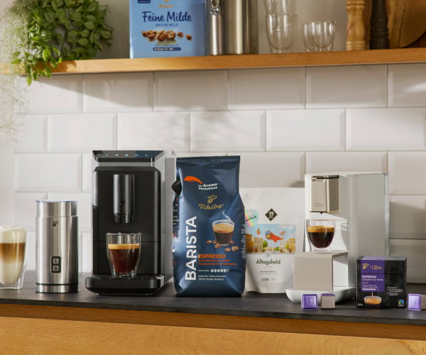 Kaffee und Kaffeemaschinen auf tchibo.de entdecken!