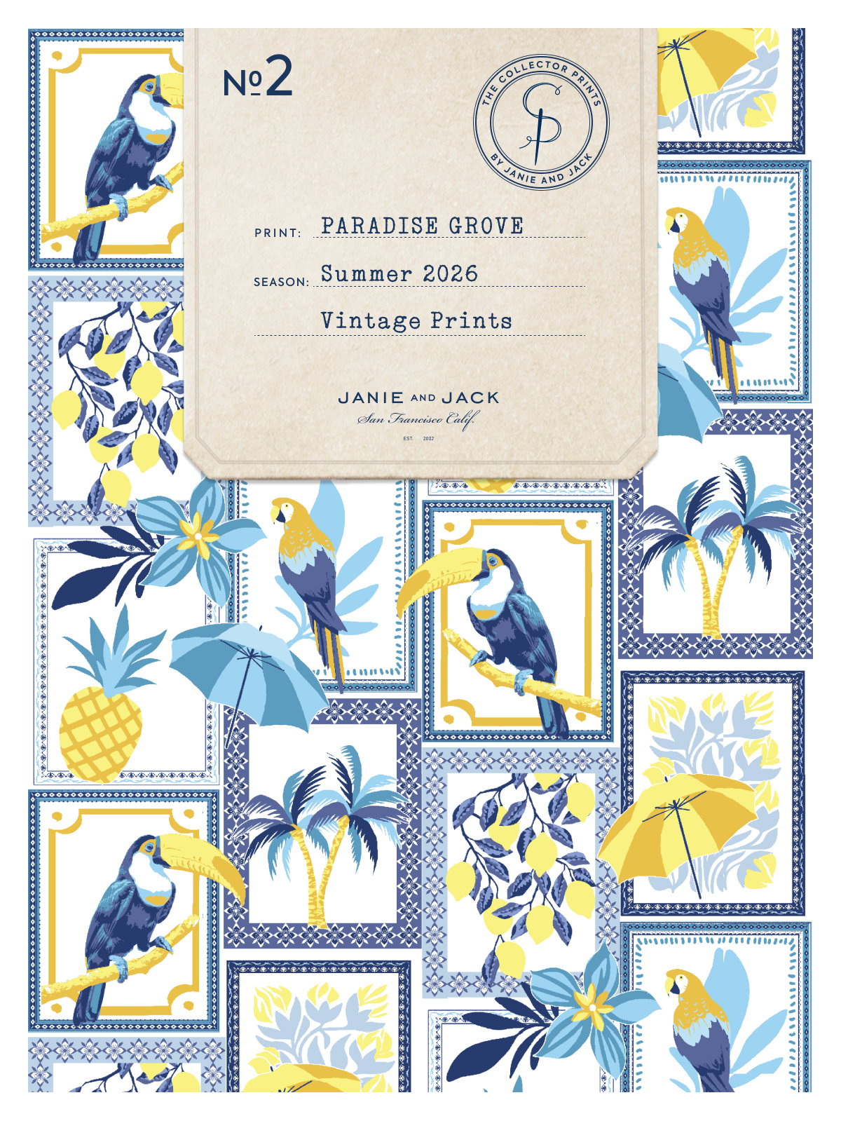 Paradise Grove Summer 2026 Vintage Prints