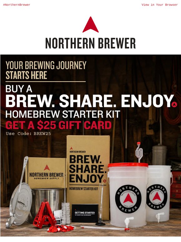 Start Homebrewing With a Bonus 🍻