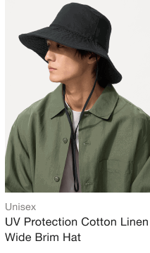 product6men0uv0protection0cotton0linen0wide0brim0hat