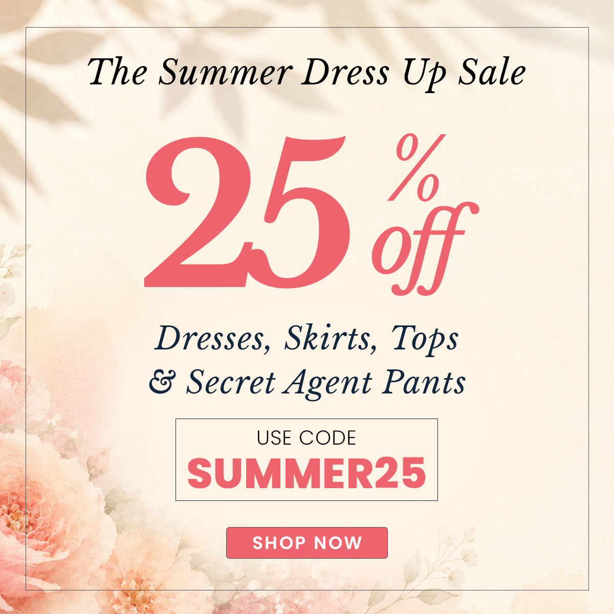 the summer dress up sale