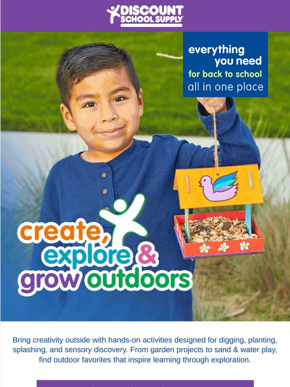 Have you tried these outdoor crafts?