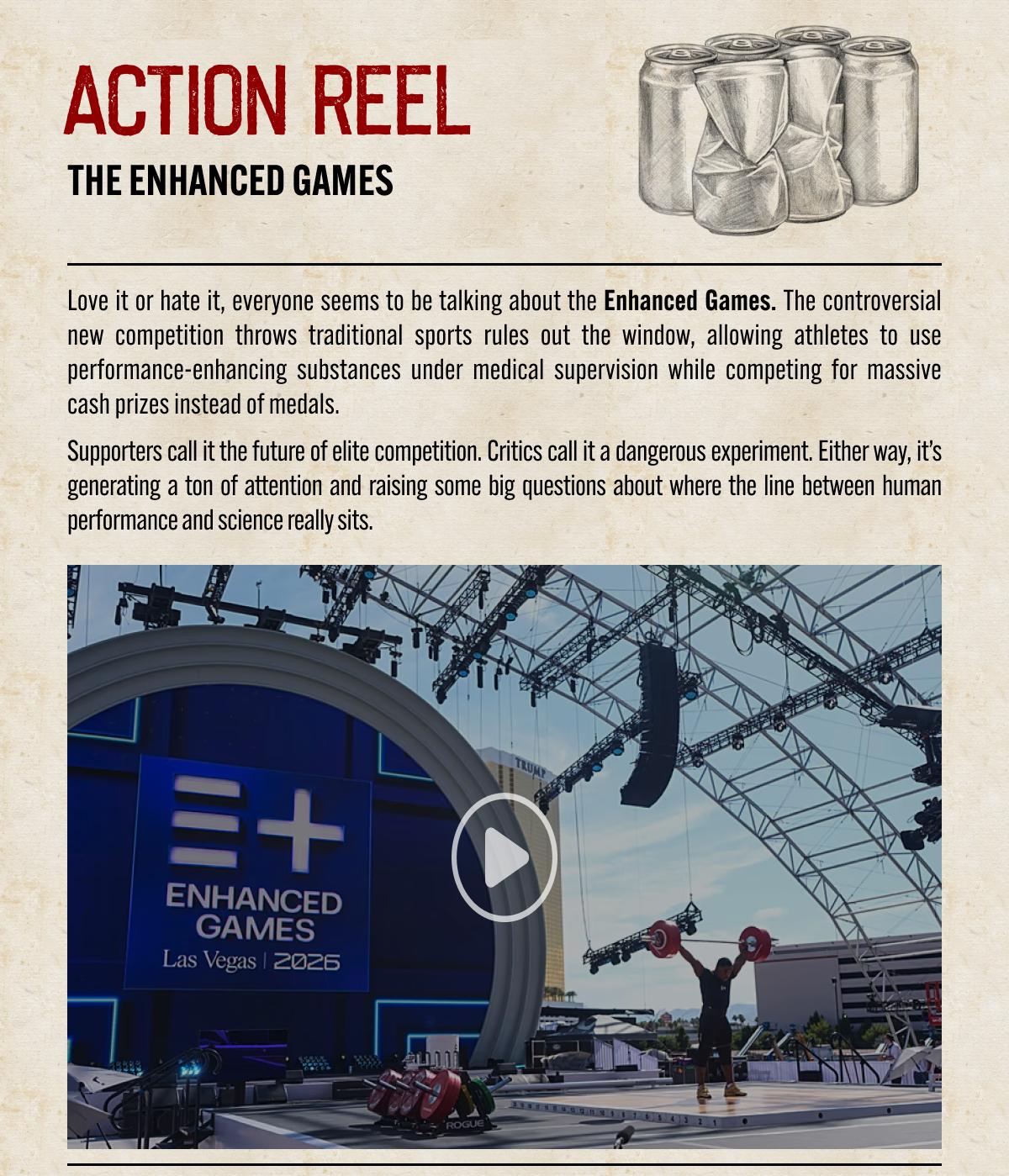 Action Reel | The Enhanced Games
