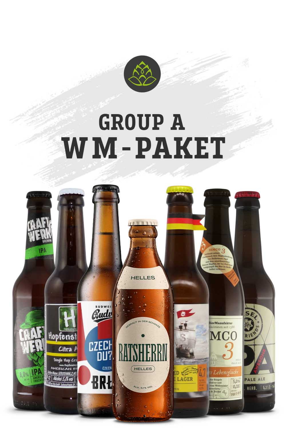 Fußball WM-Bierpaket Group A (Deutschland)