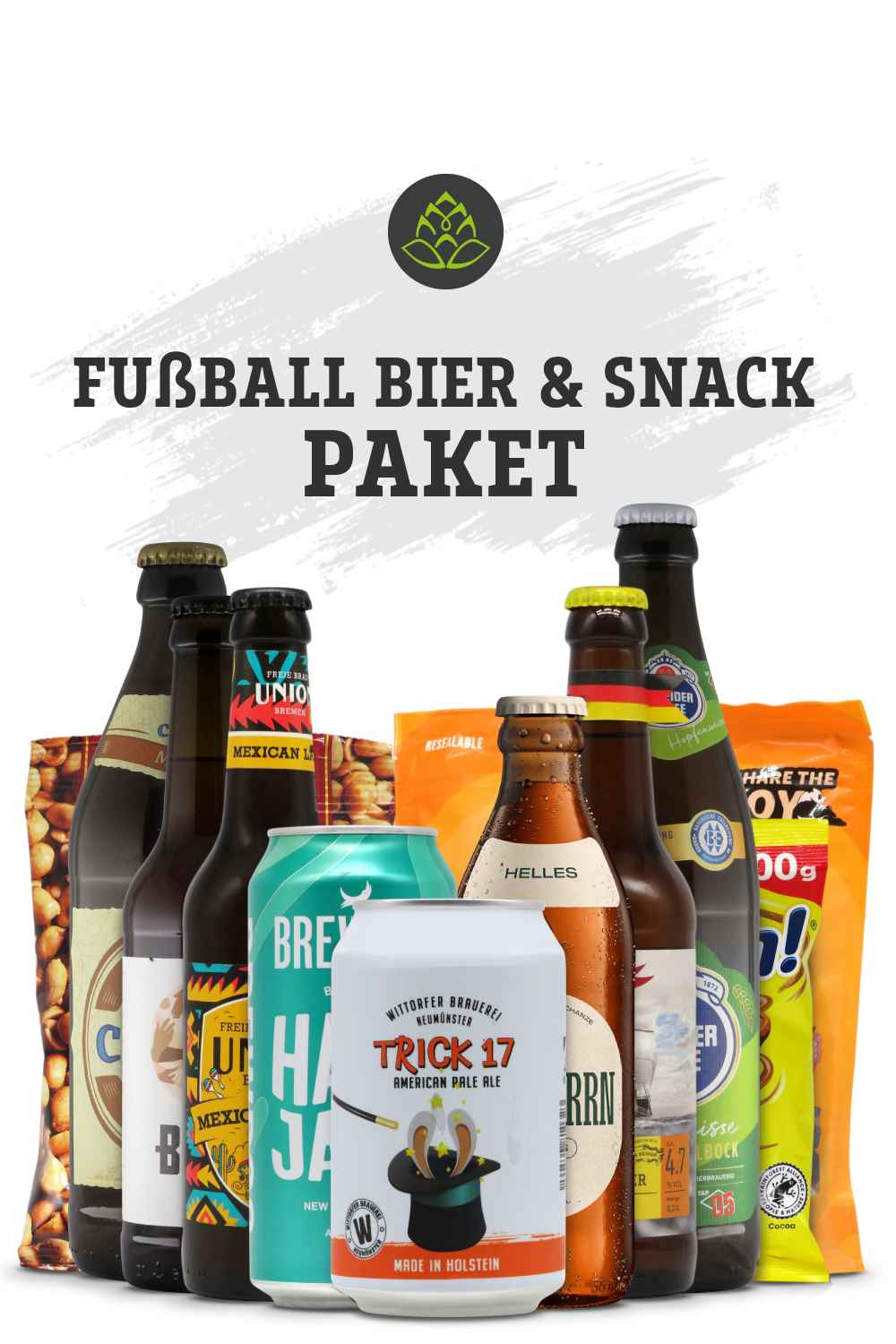 Fußball Bier & Snackpaket