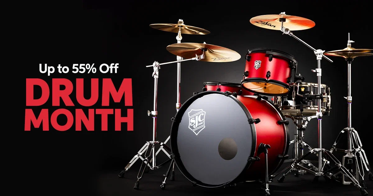 Get More in the Pocket with Drum Month Deals — Save up to 55%