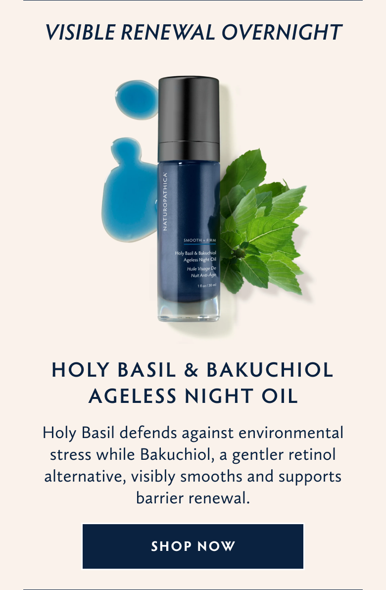 Holy Basil & Bakuchiol Ageless Night Oil