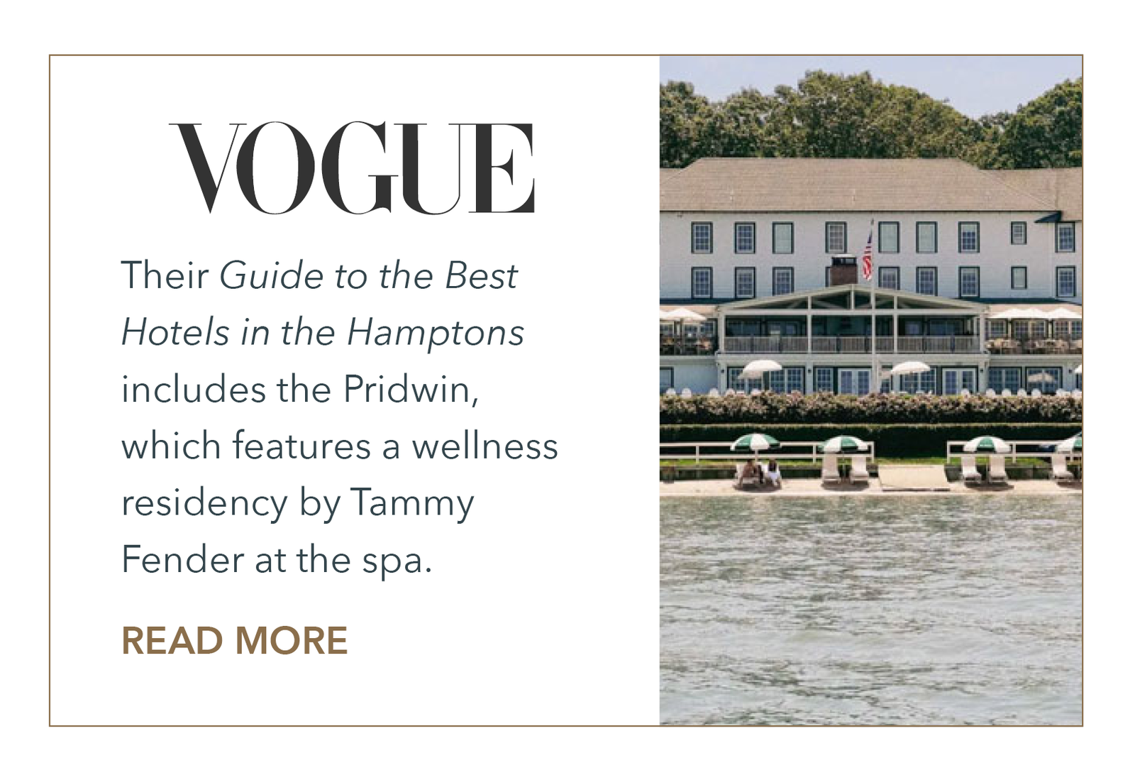 Vogue Press for Tammy Fender