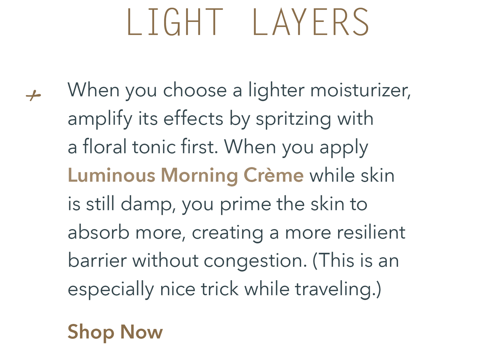 Luminous Morning Creme