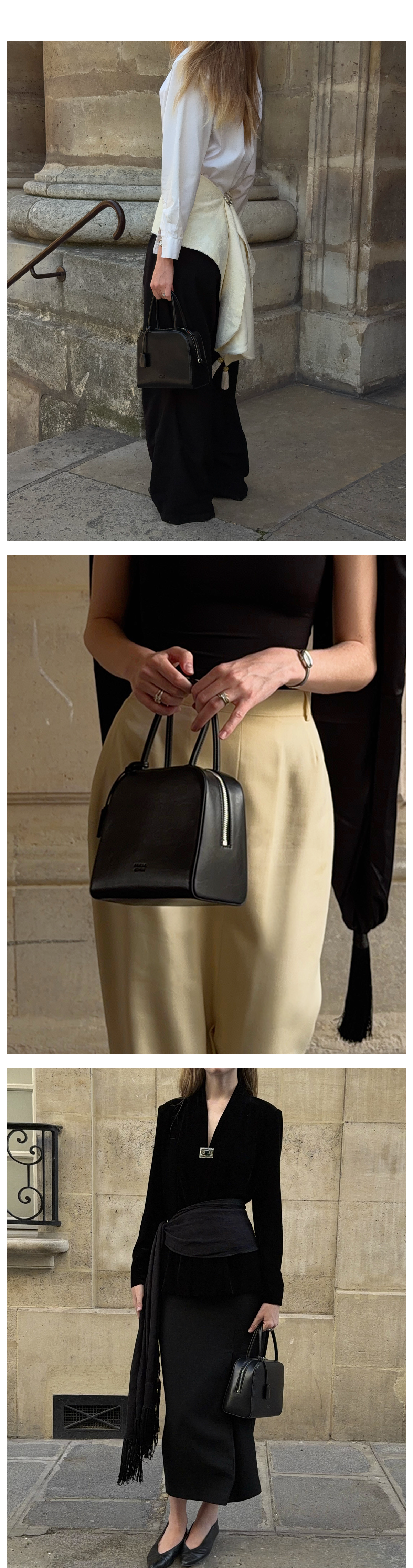 Miro Bag Black Gloss