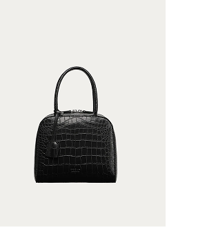Miro Bag Black Croc