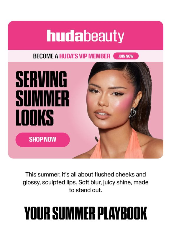 Your summer glam, unlocked ☀️