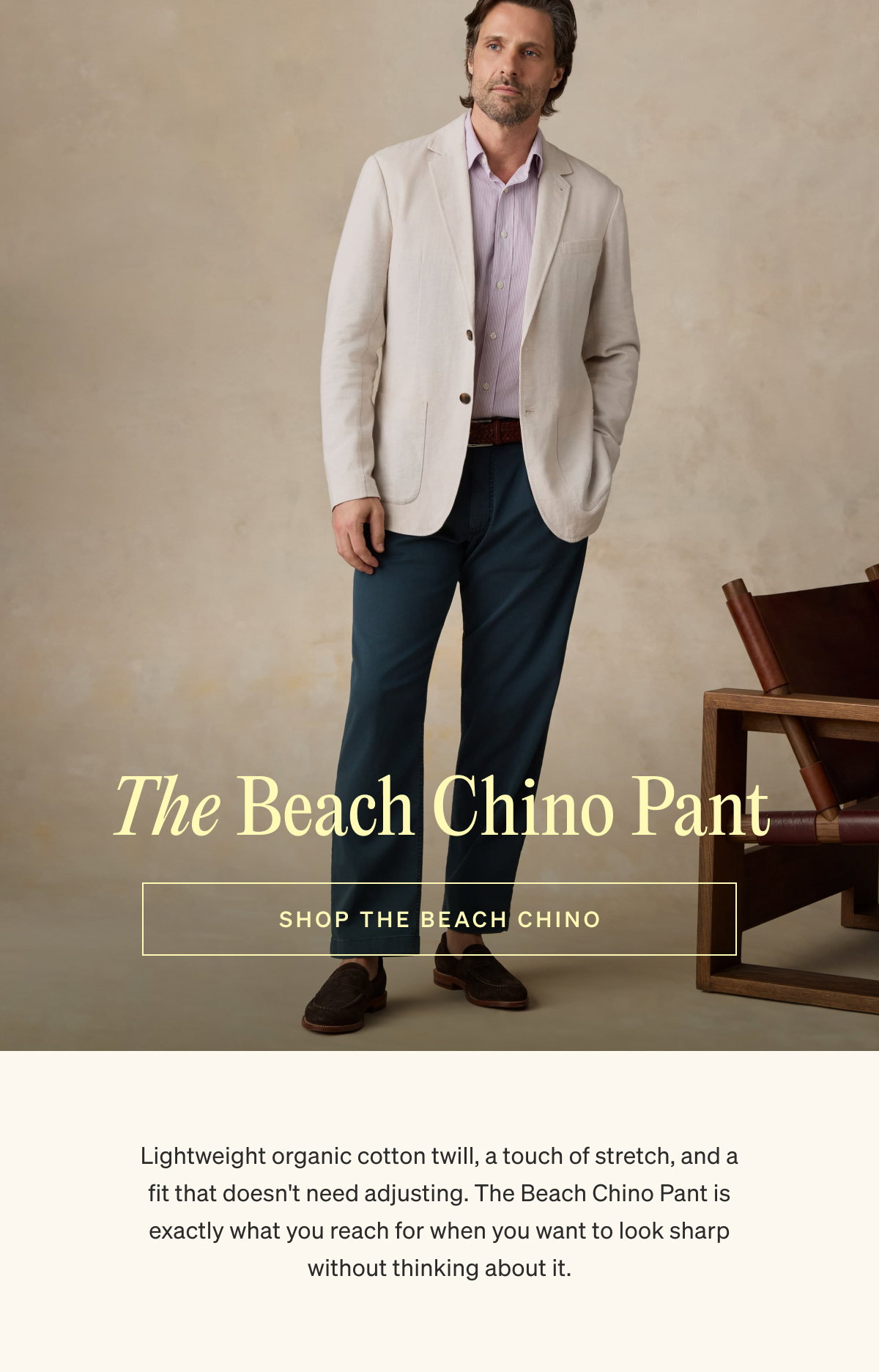 The Beach Chino Pant | Shop Now