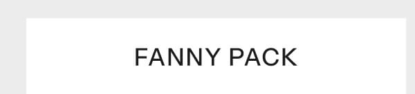 Fanny Pack