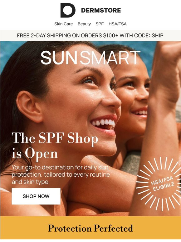 Your SPF Shop Is Open: HSA/FSA-Eligible Favorites ☀️