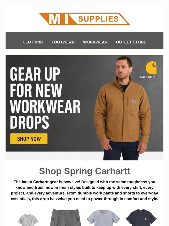 Carhartt Summer Season In Full Flow