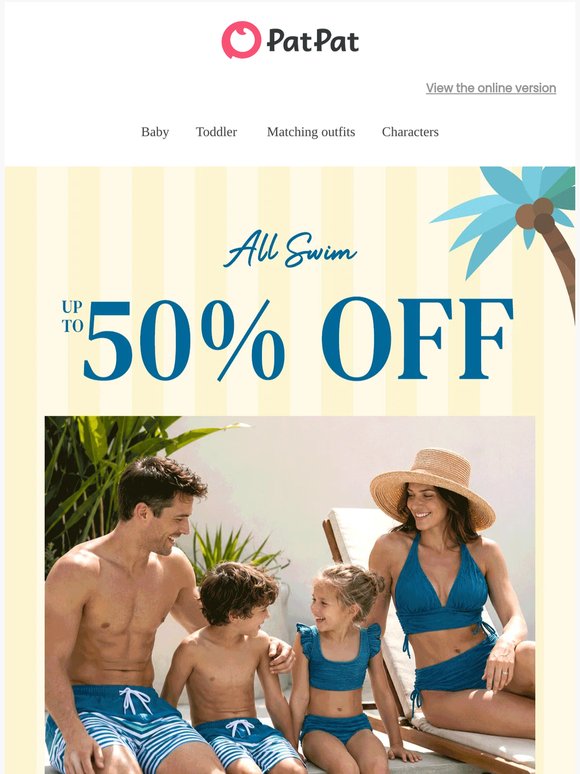All Swim Up to 50% Off 💦