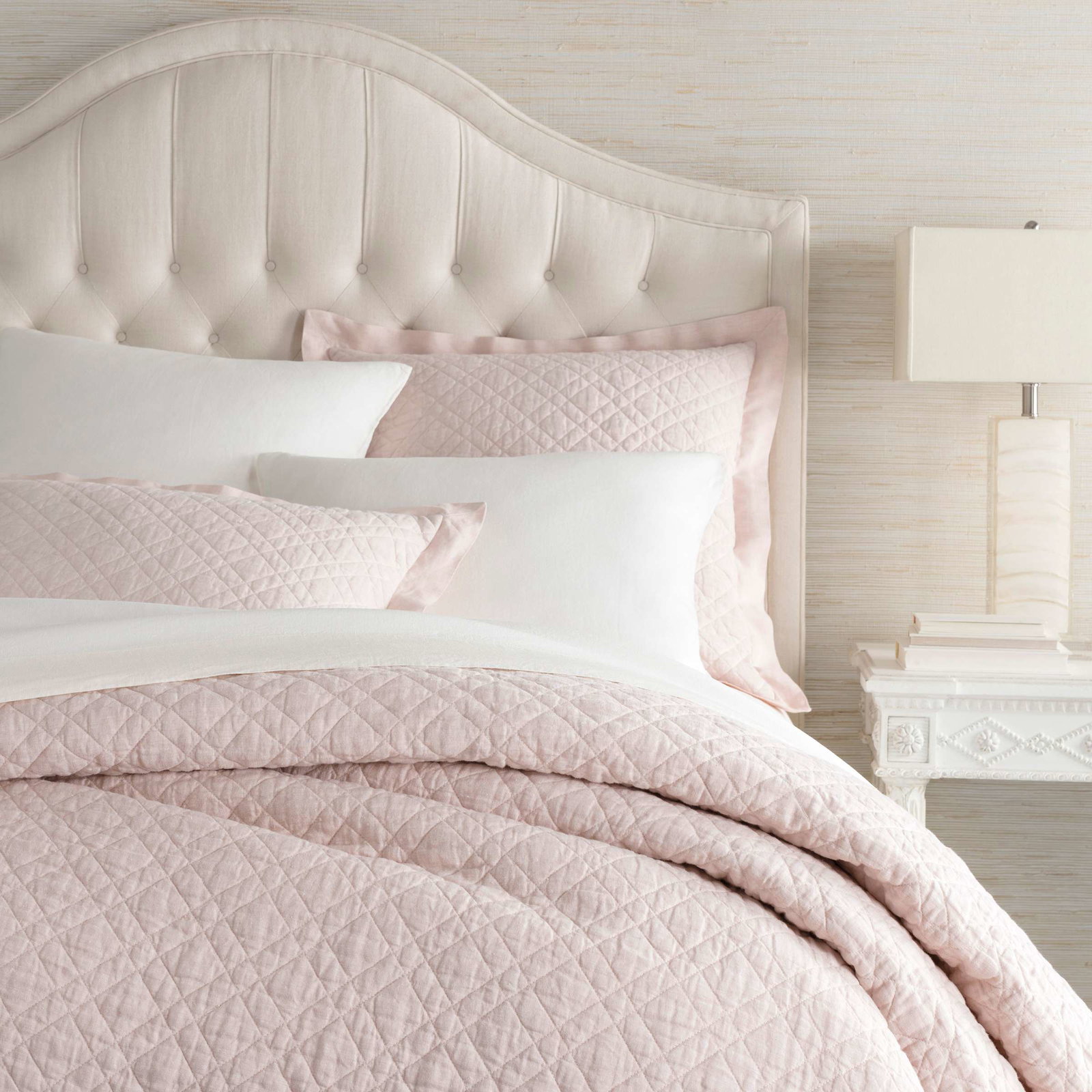 Washed Linen Quilt by Annie Selke