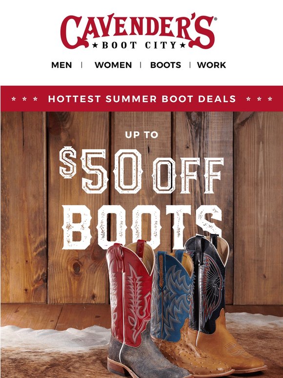 Hottest boot deals of the summer