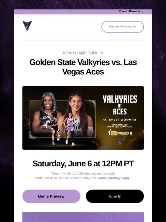 Tune In: Rematch Against the Aces