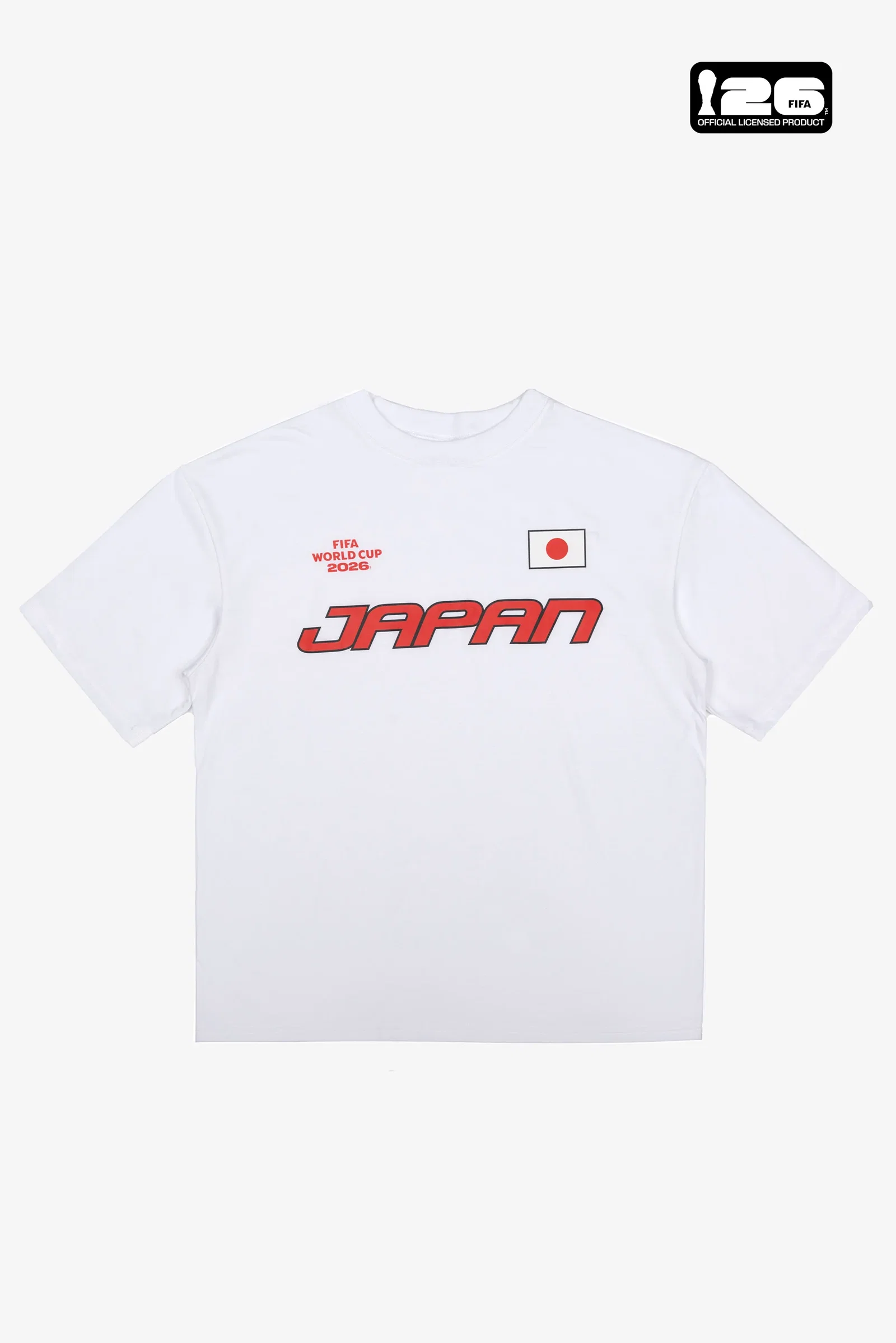 Image of FIFA World Cup 2026™ Japan Tri Logo T-Shirt - White