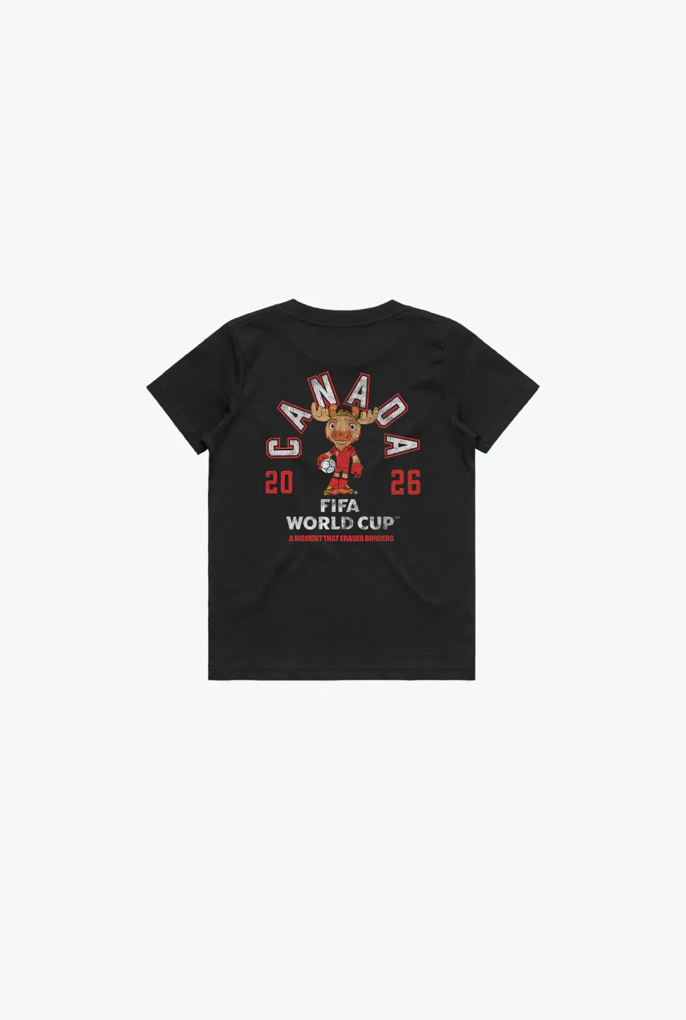 Image of FIFA World Cup 2026™ Canada Mascot Youth T-Shirt - Black