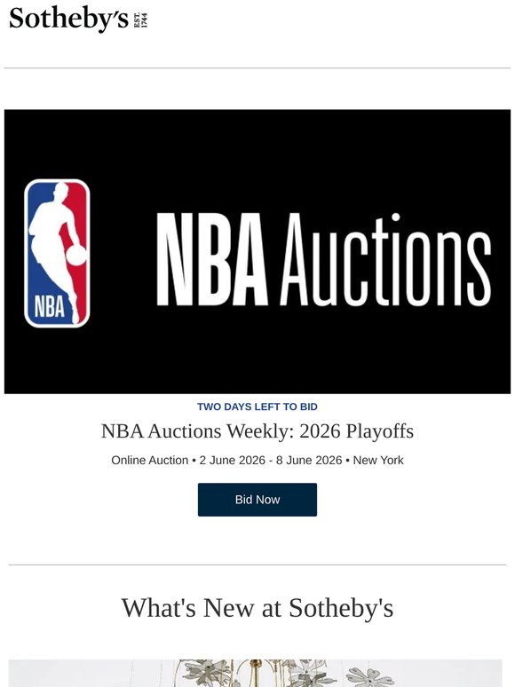 NBA Auctions Weekly: 2026 Playoffs
