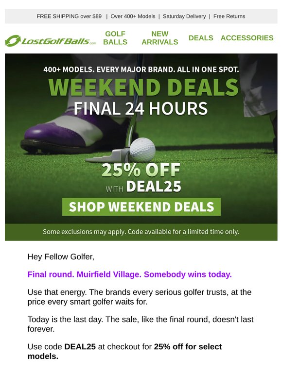 Somebody Wins at Muirfield. So Do You
