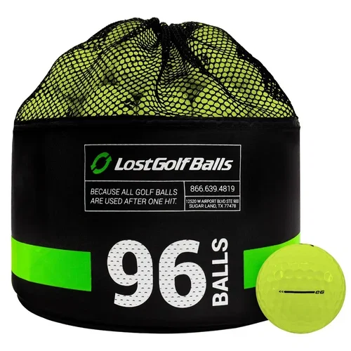 96_bridgestone_e6_yellow_golf_ball_bag