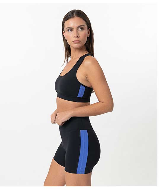 Midnight Black | Vista Sports Bra