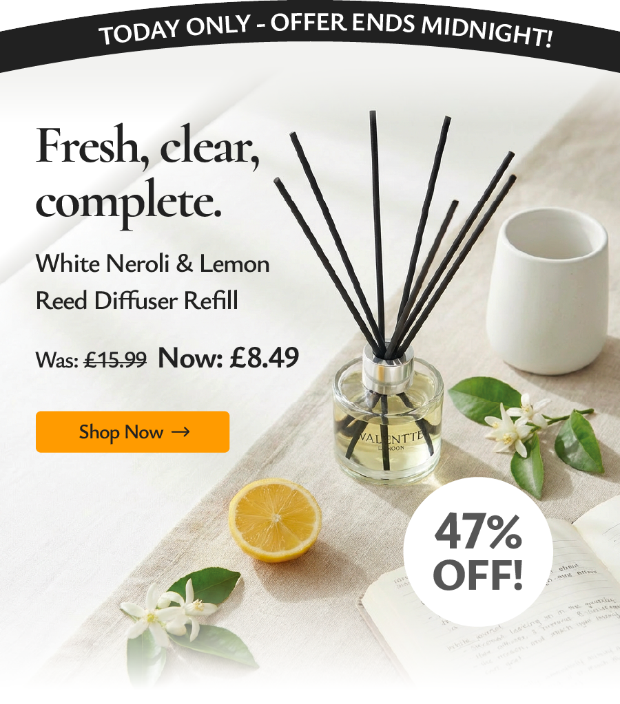 White Neroli & Lemon Reed Diffuser Refill - £8.49
